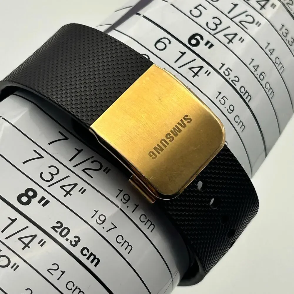 Samsung Gear 2 Rose-gold Black Smartwatch 1.63-inch Screen Front Camera